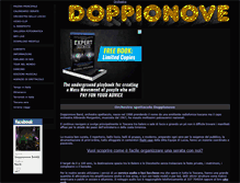 Tablet Screenshot of doppionove.it